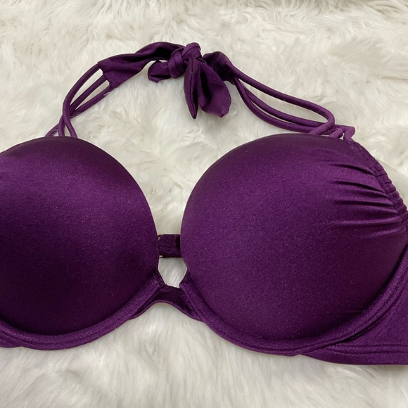 Victoria's Secret Purple Bombshell Swim Top - Picture 3 of 9